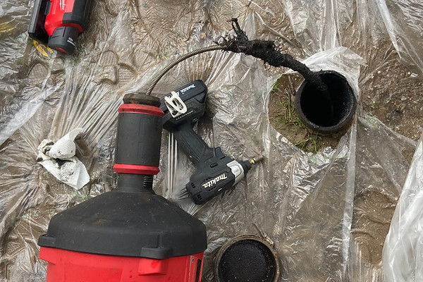 Drain cleaning and repair work
